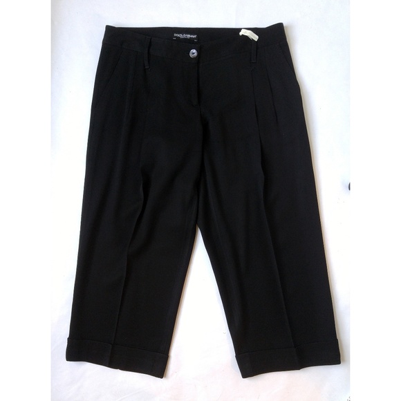 Dolce & Gabbana Pants - Dolce and Gabbana D&G Black Shorts IT42 US30 Italy